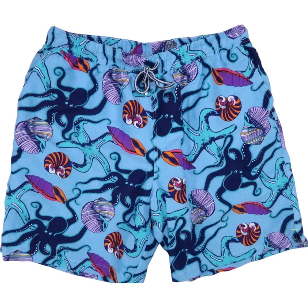 Peter Millar Swim Shorts - Sea Life Print Swim Trunks